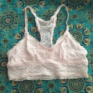 Pink Lace Bralette